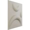 Ekena Millwork 11 7/8in. W x 11 7/8in. H Seville EnduraWall Decorative 3D Wall Panel Covers 0.98 Sq. Ft. WP12X12SEGBW - alternate 3